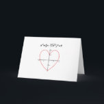 Love Heart Equation Math Funny Valentine's Day Holiday Card<br><div class="desc">Love Heart Equation Math Funny Valentine's Day Shirts</div>