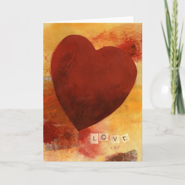 LoVe Heart Holiday Card (Front)
