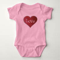 Love Heart Infant Creeper