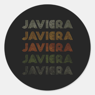 Love Heart Javiera Tee Grunge Vintage Style Black Classic Round Sticker