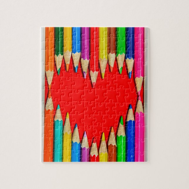 Love Heart Jigsaw Puzzle (Vertical)