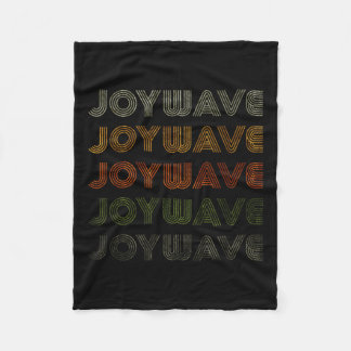 Love Heart Joywave Tee Grunge Vintage Style Black  Fleece Blanket