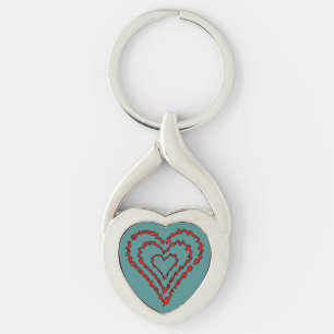 Love Heart Key Ring