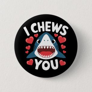 Love Heart Leopard Cute Valentine's Day 6 Cm Round Badge