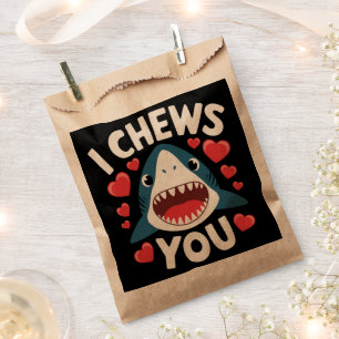 Love Heart Leopard Cute Valentine's Day Favour Bags