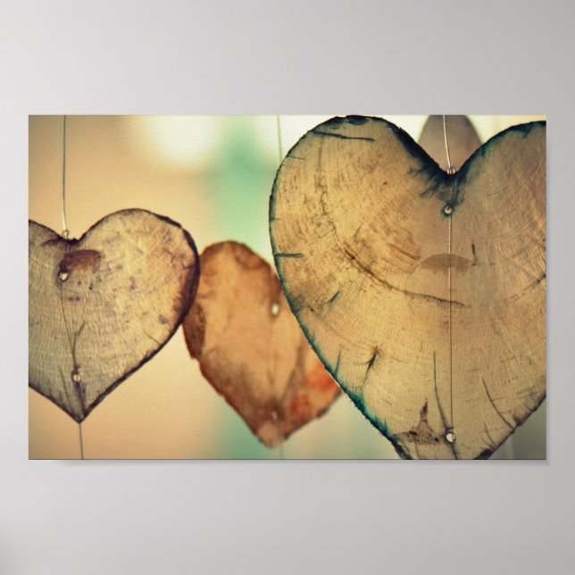 Love Heart Logs Poster (Front)