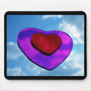 Love Heart Mouse Pad