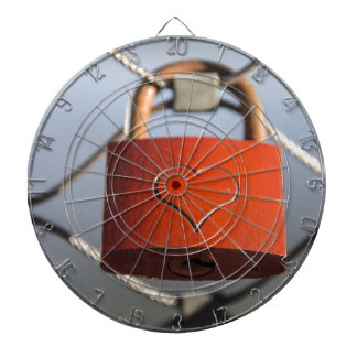 Love Heart Padlock Dartboard