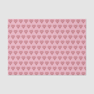 Love Heart Pattern  Tissue Paper