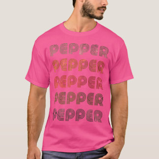 Love Heart Pepper Grunge Black Pepper T-Shirt