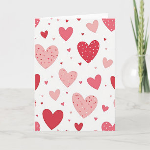 Love Heart Polka Dot Card