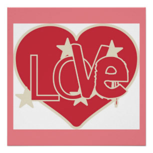 LOVE HEART POSTER