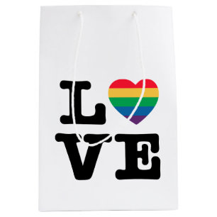 Love Heart Pride Gift Bag