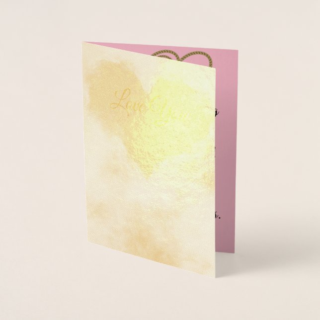 Love Heart Romantic Kiss Love Destiny Destiny's Foil Card (Front)