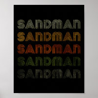 Love Heart Sandman Tee Grunge Vintage Style Black