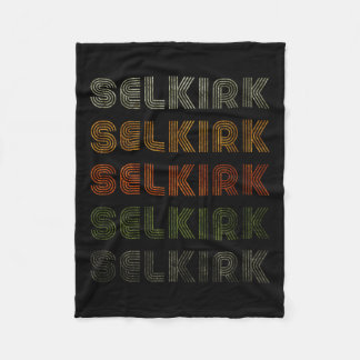 Love Heart Selkirk Tee Grunge Vintage Style Black  Fleece Blanket