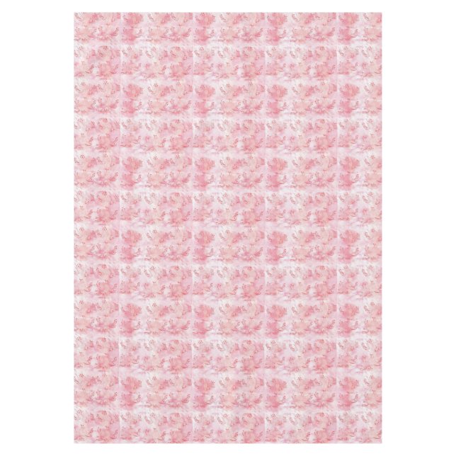 love heart spider lily tablecloth (Front)