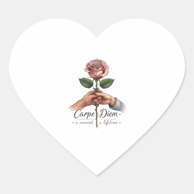 Love Heart Sticker (Front)