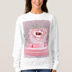 Love heart sweatshirt