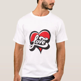 Love heart  T-Shirt