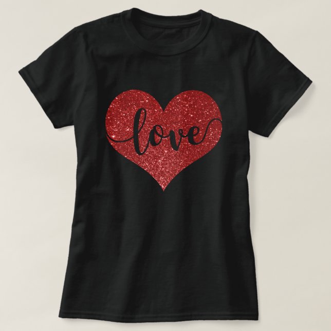 Love - Heart T-Shirt (Design Front)