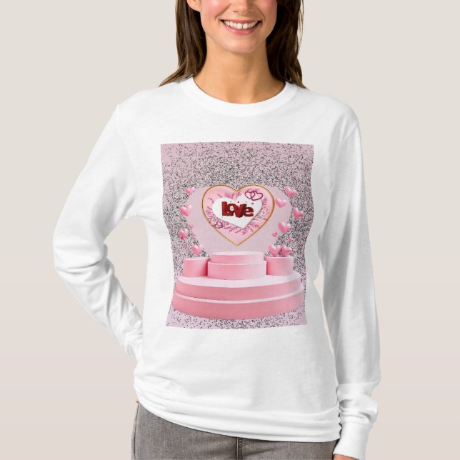 Love heart  T-Shirt (Front)