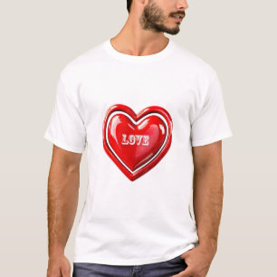 Love Heart T-Shirt Design – Romantic & Trendy