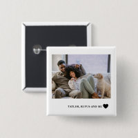 Love Heart Text and 2 Photographs