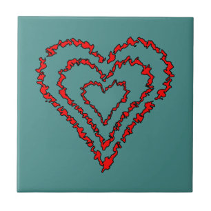 Love Heart Tile