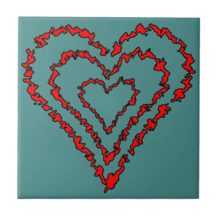 Love Heart Tile