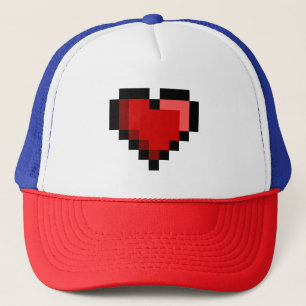 Love Heart Trucker Hat