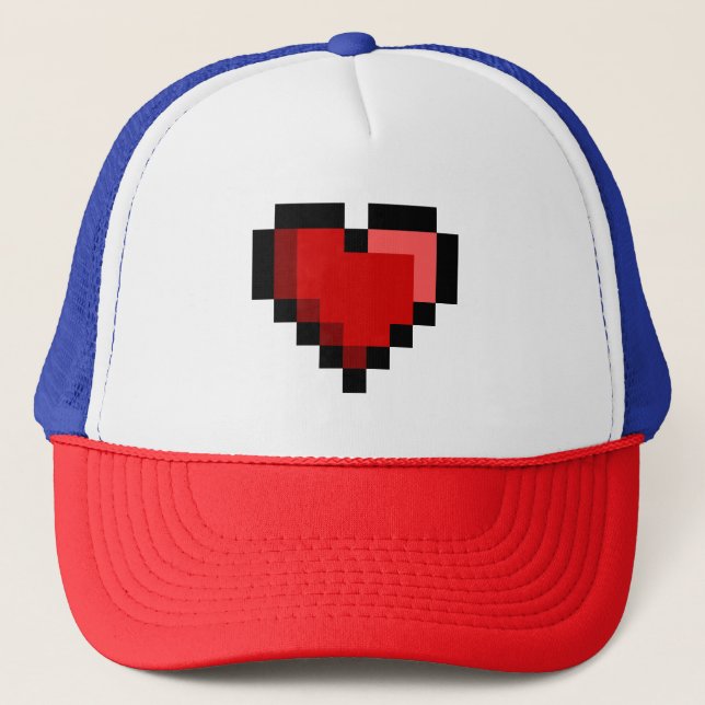 Love Heart Trucker Hat (Front)