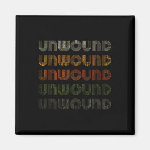 Love Heart Unwound Tee Grunge Vintage Style Black Magnet