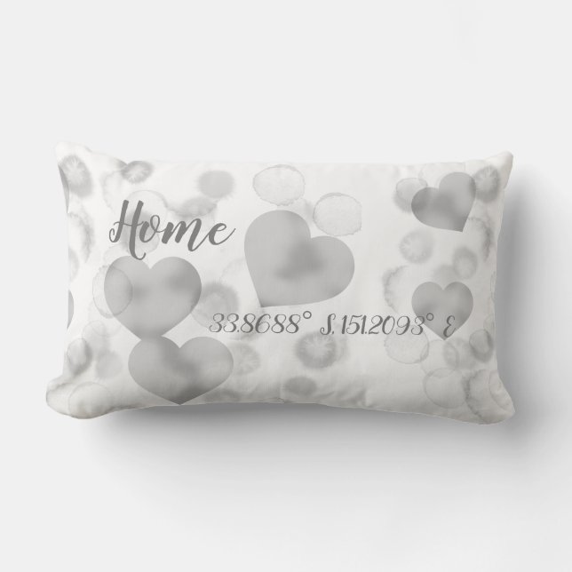 Love Hearts and Home Coordinates Sydney Lumbar Cushion (Front)