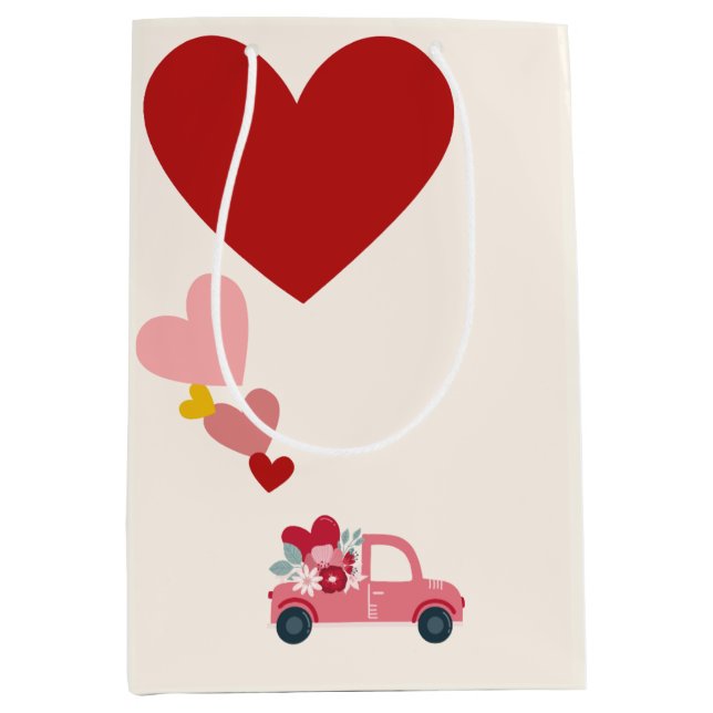 Love & Hearts Gift Bag (Front)