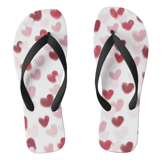 Love Hearts Jandals (Footbed)