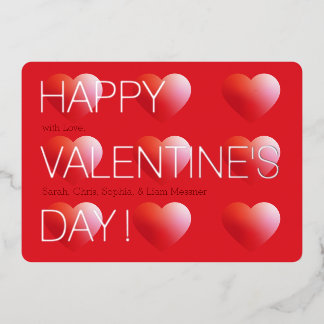 Love & Hearts Modern Valentine's Day