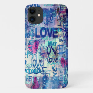 Love, HEARTS, pattern       Case-Mate iPhone Case