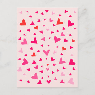 Love Hearts Postcard