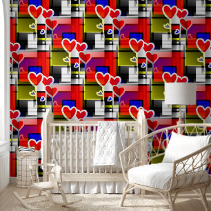 Love Hearts - Seamless Pattern 10 Wallpaper