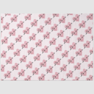 Love Hearts Tissue Paper