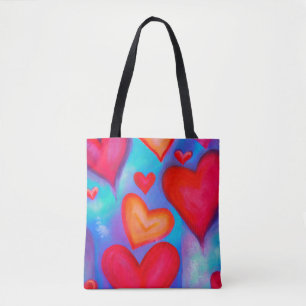 Love Hearts Tote Bag