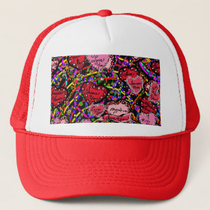Love Hearts Trucker Hat