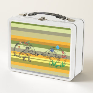 Love Hedgehogs Autumn drawing  Lunchbox