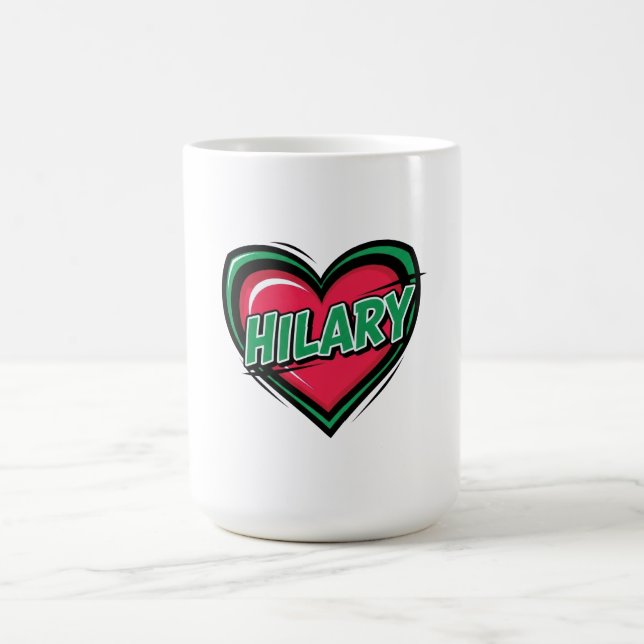 Love Hilary Coffee Mug (Center)