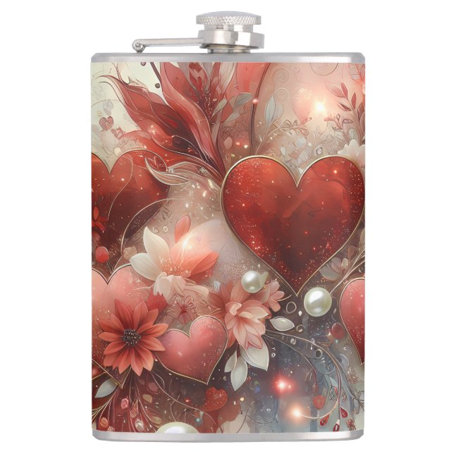 Love Hip Flask (Front)