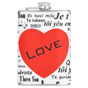 Love Hip Flask