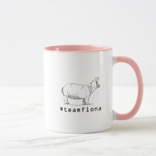Love Hippos Funny Hippopotamus Loverss Fiona Baby Mug