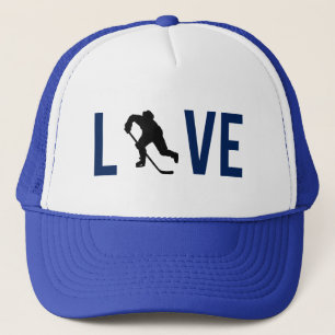 Love Hockey Hat (blue)