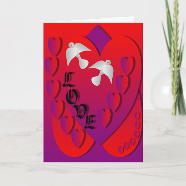 Love Holiday Card (Front)